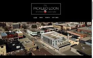 Bar & grill · The Pickled Loon website