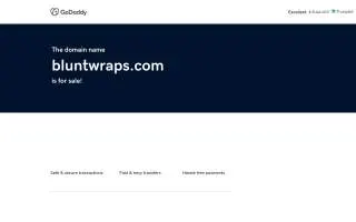 Blunt Wraps Graphic Co. website