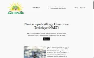 DMC Healing website