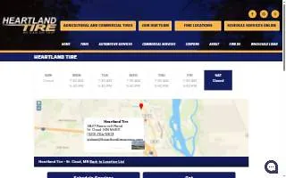 Heartland Tire St Cloud website