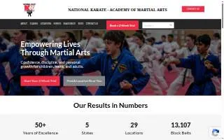 National Karate of St. Cloud website