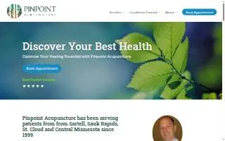 Pinpoint Acupuncture of St. Cloud website