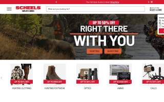 Scheels website