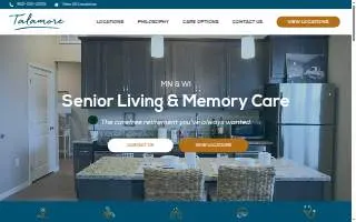 Talamore Senior Living St. Cloud website