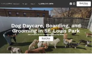 Pampered Pooch Playground website