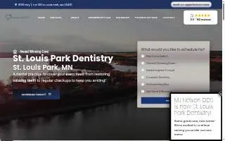 St. Louis Park Dentistry website