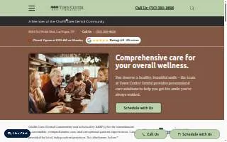 Town Center Dental Care website