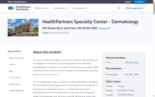 HealthPartners Dermatology St. Paul