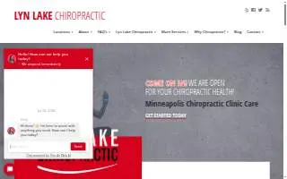 Lyn Lake Chiropractic St Paul website
