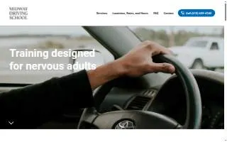 Midway Driving School of St. Paul website