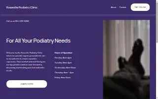 Roseville Podiatry Clinic of St. Paul website