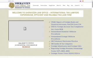 Sherayzen Law Office: FBAR and International Tax Lawyer