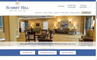 Summit Hill Senior Living of South St. Paul website