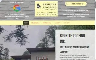 Bruette Roofing, Inc. website