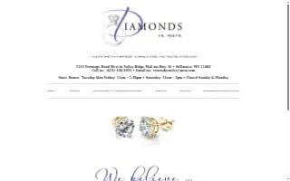 Diamonds On Main website