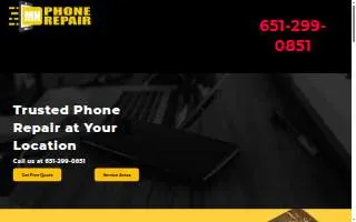 MN Phone Repair Lakeville website