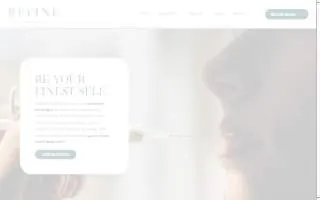 Refine Wellness Clinic of Stillwater website