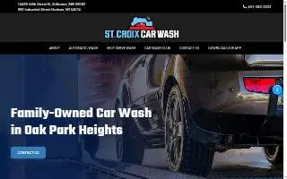 St. Croix Car Wash website