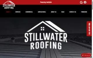 Stillwater Roofing website