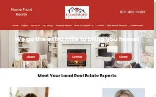 Cindy Jamison (Home Front Realty) website