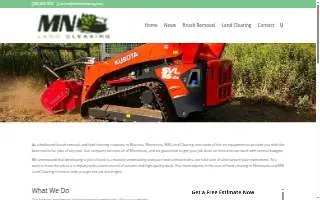 MN Land Clearing website
