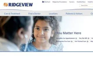 Ridgeview Medical Center: Mohling Laura A MD website