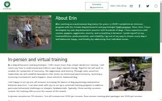Erin Go Dog website