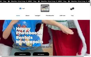 Happy Photobooth Rentals Minneapolis of West St. Paul website