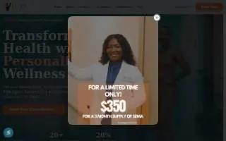 Livly Wellness website