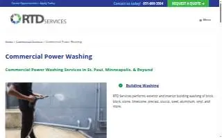 RTD Power Washing of North St. Paul website
