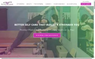 St. Paul Pilates Studio website