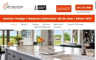 West End Kitchen Inc. website