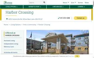 Harbor Crossing website