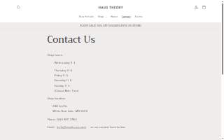 Haus Theory