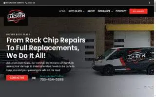 Lucken Auto Glass of White Bear Lake website
