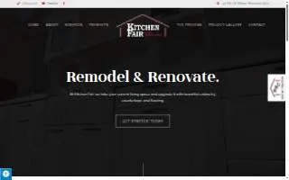 Kitchen Fair website
