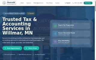 Sunvold Accounting website