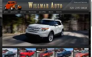 Willmar Auto Sales & Service website