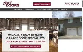 Don's Doors of Winona website