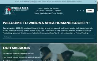 Winona Area Humane Society