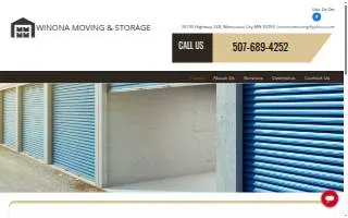 Winona Storage website