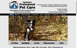 Christine's Professional Pet Care LLC of Woodbury