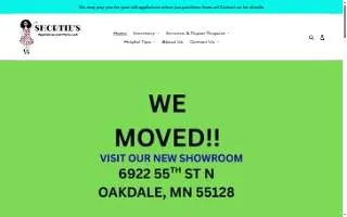 Shortie's Appliances of Woodbury website