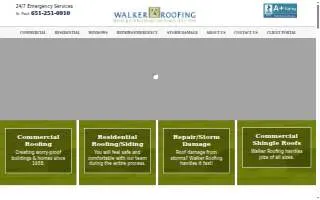 Walker Roofing Company Inc website