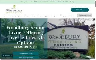 Woodbury Senior Living website