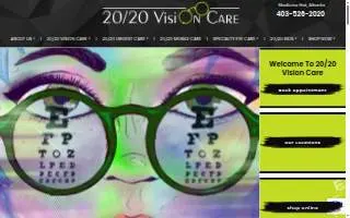 20/20 Vision Care of Arnold website