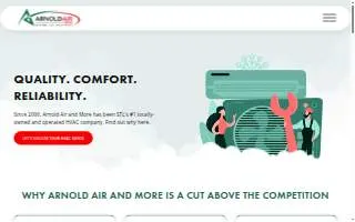 Arnold Air and More website