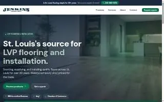 Jenkins Flooring and Supply website