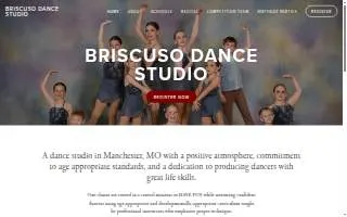 Briscuso Dance Studio of Ballwin website