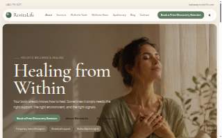 RevitaLife Medical & Spa website